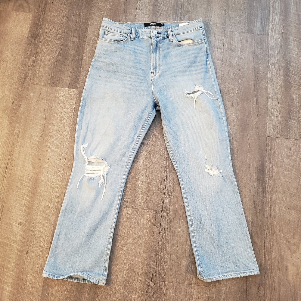 HUDSON Holly High-Rise Crop Bootcut Jeans Women's  Size 31